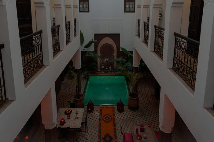 Riad in the medina